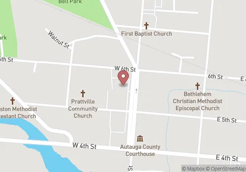 Autauga County Vital Records Map