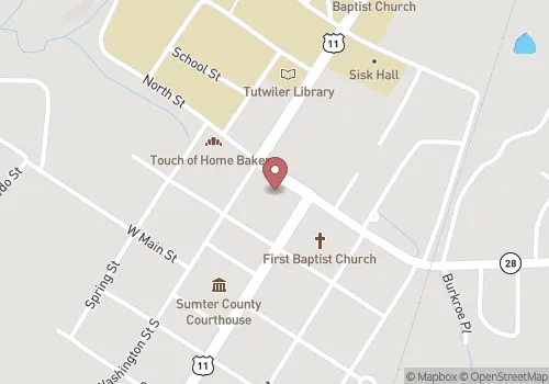 Sumter County Vital Records Map