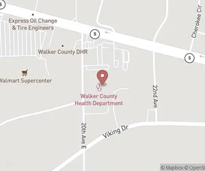 Walker County Vital Records Map