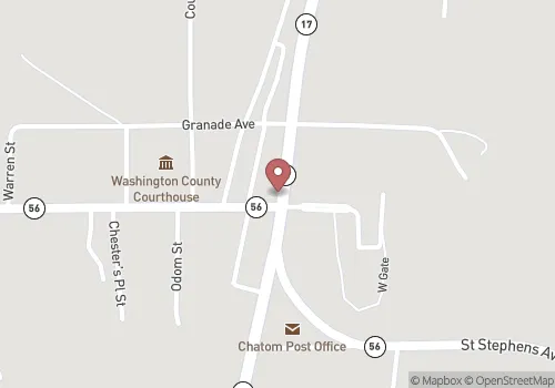 Washington County Vital Records Map