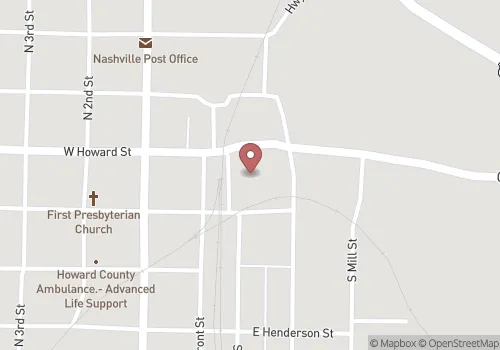 Howard County Health Unit - Nashville Map