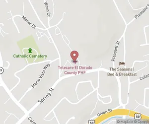 El Dorado County Office of Vital Statistics Map