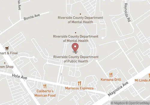 Riverside County Vital Records Map