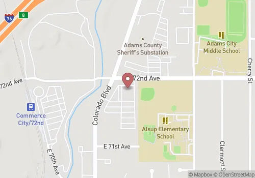 Adams County Vital Records - Service Center Building Map