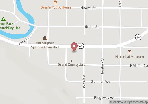 Grand County Vital Records Map