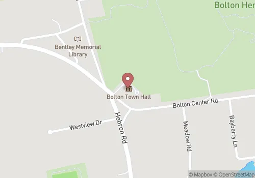 Bolton Town Clerk Map