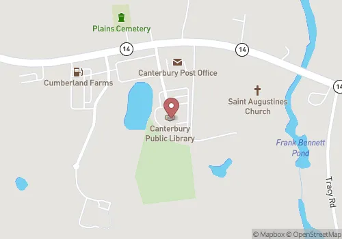Canterbury Town Clerk Map