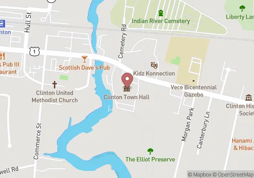 Clinton Town Clerk Map