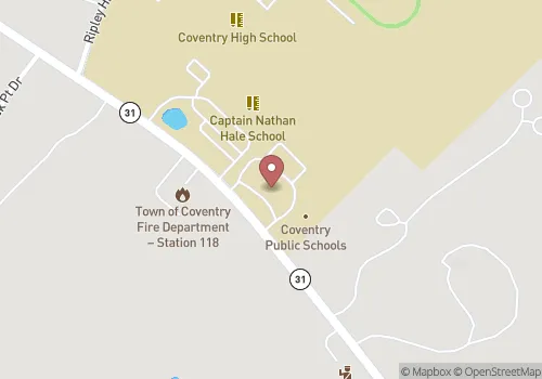 Coventry Town Clerk Map