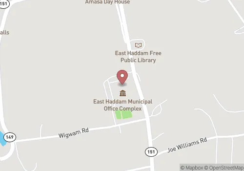 East Haddam Town Clerk Map