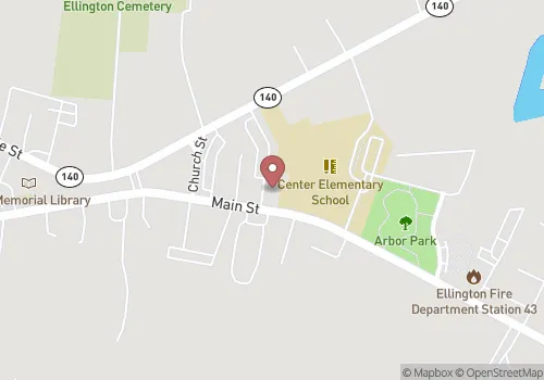 Ellington Town Clerk Map