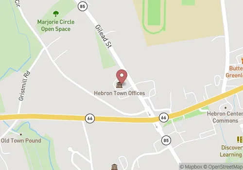 Hebron Town Clerk Map