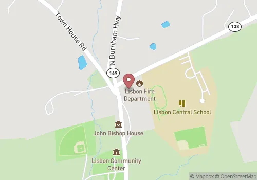 Lisbon Town Clerk Map