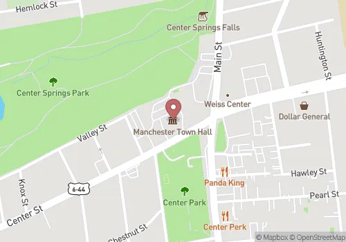 Manchester Town Clerk Map