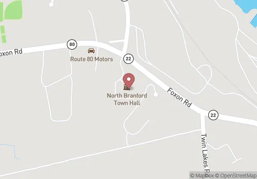 North Branford Town Clerk Map