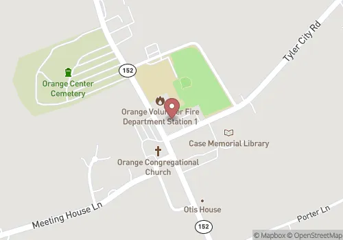 Orange Town Clerk Map