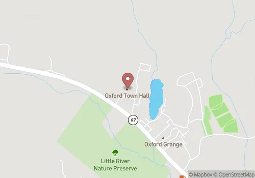 Oxford Town Clerk Map
