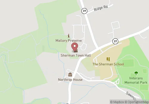 Sherman Town Clerk Map
