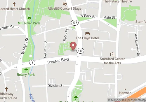 Stamford Town Clerk Map