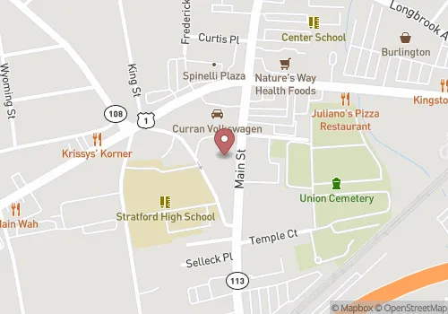 Stratford Town Clerk Map
