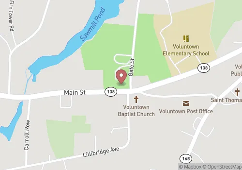 Voluntown Town Clerk Map