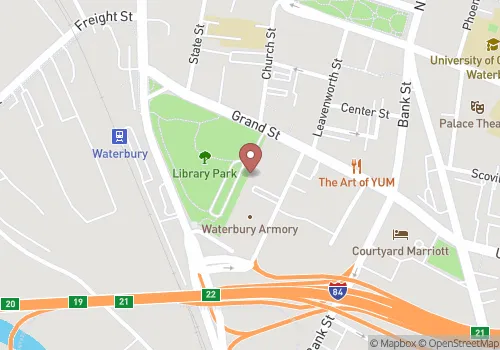 Waterbury Town Clerk Map
