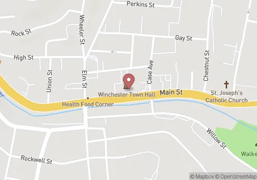 Winchester Town Clerk Map