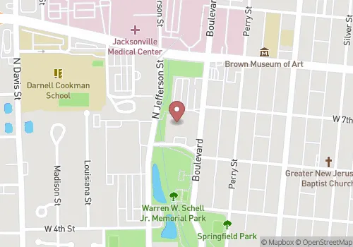 Duval County Vital Records Map