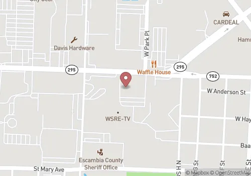 Escambia County Vital Records Map