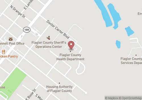 Flagler County Health Department Map