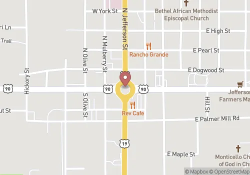 Jefferson County Vital Records Map
