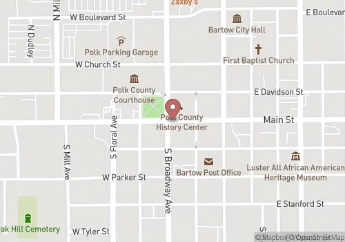 Polk County Vital Records Map