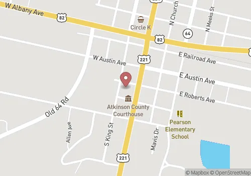 Atkinson County Probate Court Map