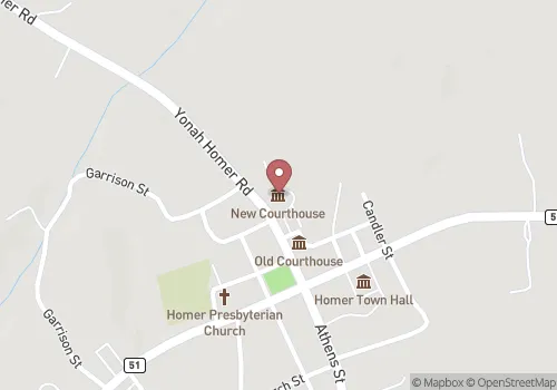 Banks County Probate Court Map