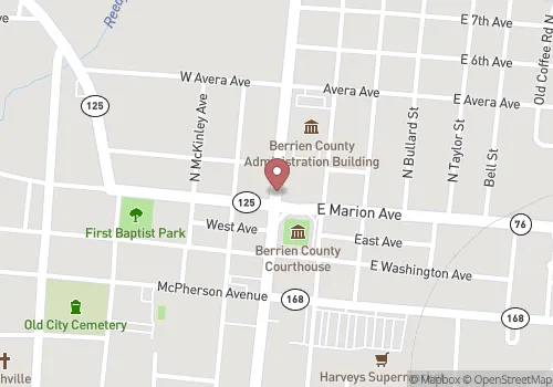 Berrien County Probate Court Map