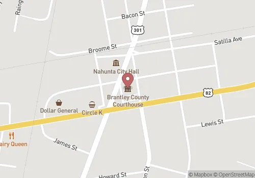 Brantley County Probate Court Map