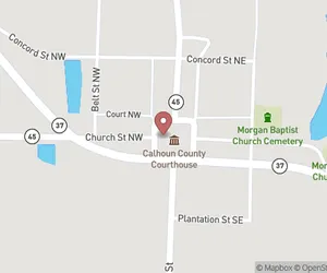 Calhoun County Probate Court Map