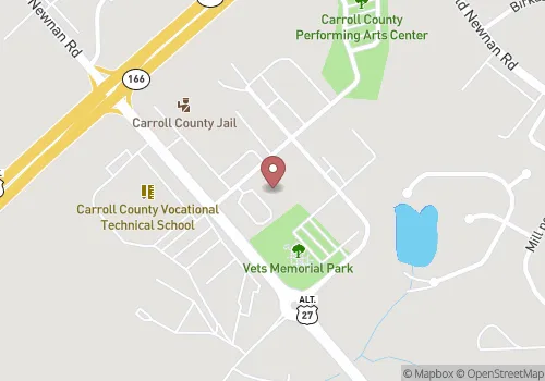 Carroll County Health Department Map
