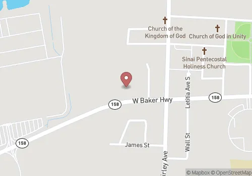 Coffee County Health Department Map