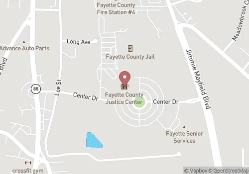 Fayette County Probate Court Map