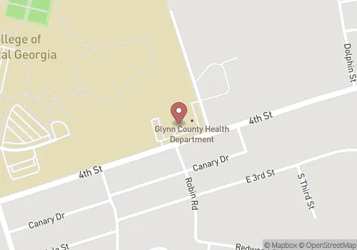 Glynn County Health Department Map