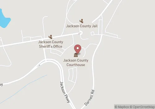 Jackson County Probate Court Map