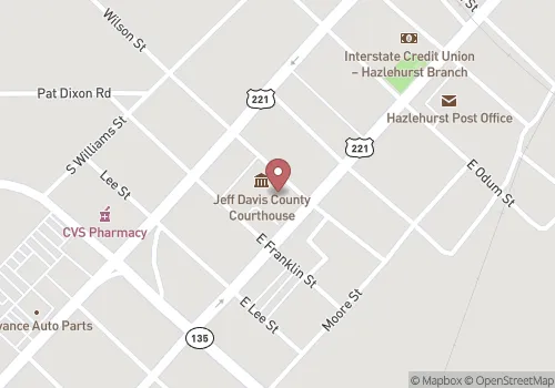 Jeff Davis County Probate Court Map