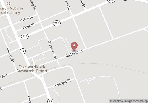 McDuffie County Probate Court Map