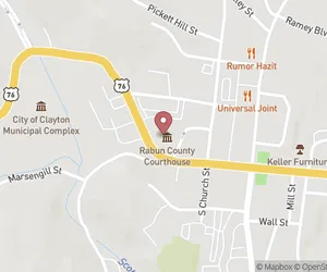 Rabun County Probate Court Map