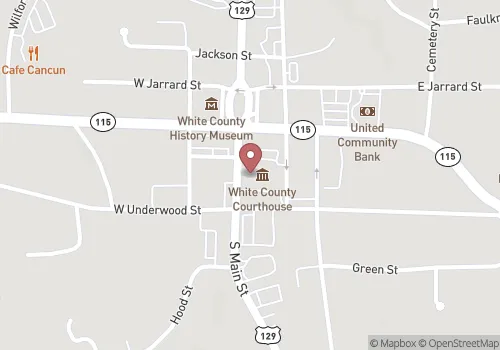 White County Probate Court Map