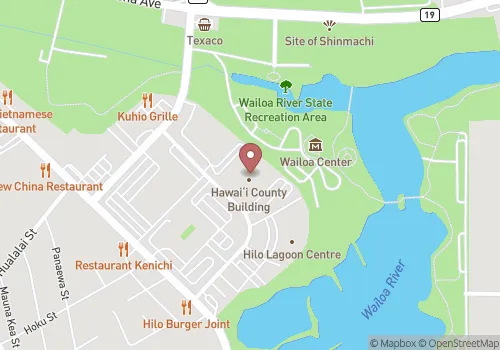 Hawaii District Health Office Map