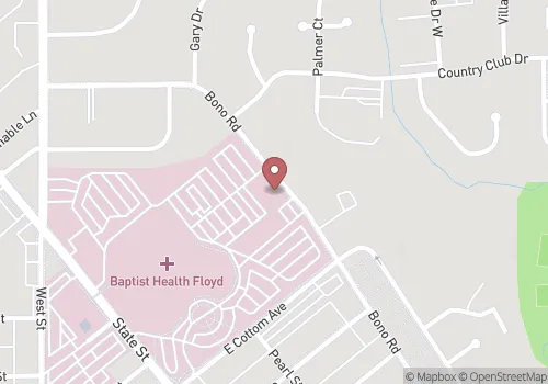 Floyd County Health Department Map