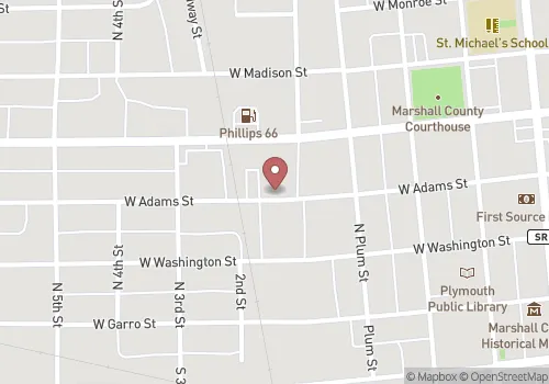 Marshall County Health Department Map