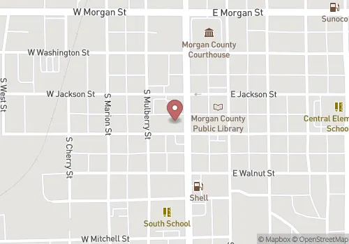 Morgan County Health Department Map